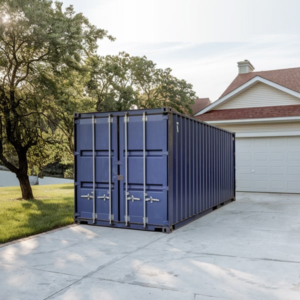 our residential storage containers are equipped with heavy-duty locking mechanisms for security